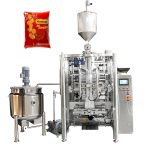 Automatic bag paste forming filling sealing packaging machine