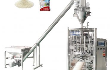 Automatic gusset bag packing machine