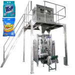 Automatic linear weigher detergent washing powder packing machine