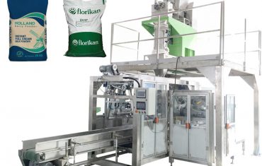Automatic powder woven bag packaging machine