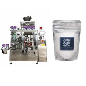 Automatisk Rotary Premade Bag Packing Machine for Salt