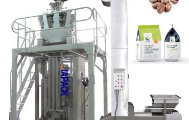 Automatic quad bag forming filling packaging machine for coffee bean &powder