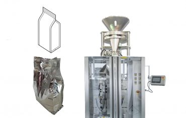 Auto 500gram tea quad seal bag packaging machine