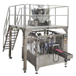 Rotary Automatic Zipper Bag Fill Seal Packing Machine For frømutter