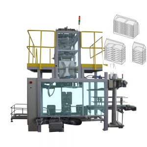 Automatic soft bag baling production packing line