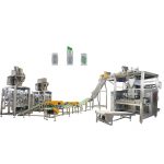 Automatic vffs baling machine for small pouch into big PE bag
