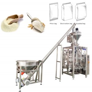 Automatic vertical bag forming filling sealing packaging machine for milk powder