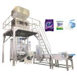 Automatic detergent powder bag forming filling sealing packaging machine