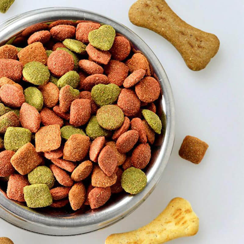 Automatisk produksjonslinje for emballasje for kjæledyrmat