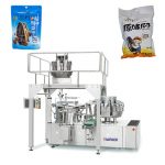 automatic vacuum packing machine for nuts in pre-made bag
