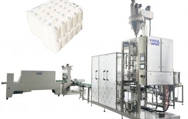 Automatic brick bag with top labeling for 1kg wheat flour packaging machine